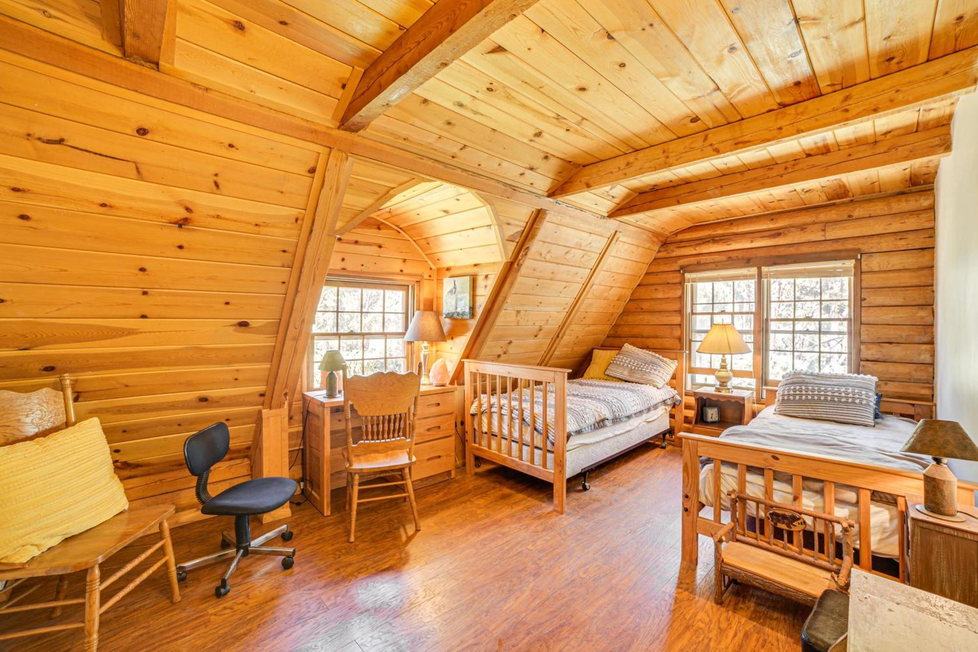 Pine Mountain Club Log Cabin With Resort Amenities! 외부 사진